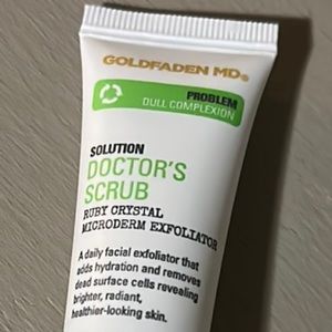 Goldfaden MD Doctor's Scrub Ruby Crystal Microderm Exfoliator *NEW*
